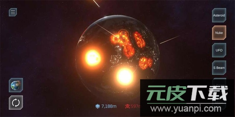 星球毁灭模拟器(开发者菜单)截图1