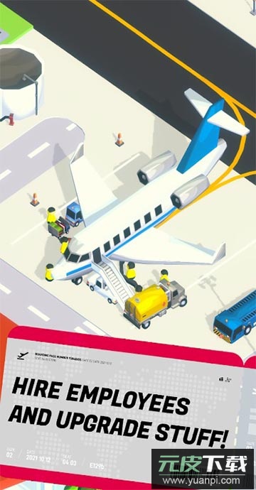空闲机场大亨无限金币版截图3