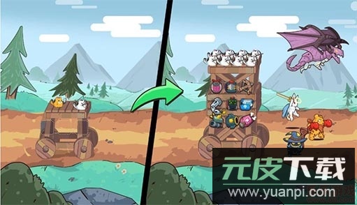 猫咪机器人空闲防御最新版截图2