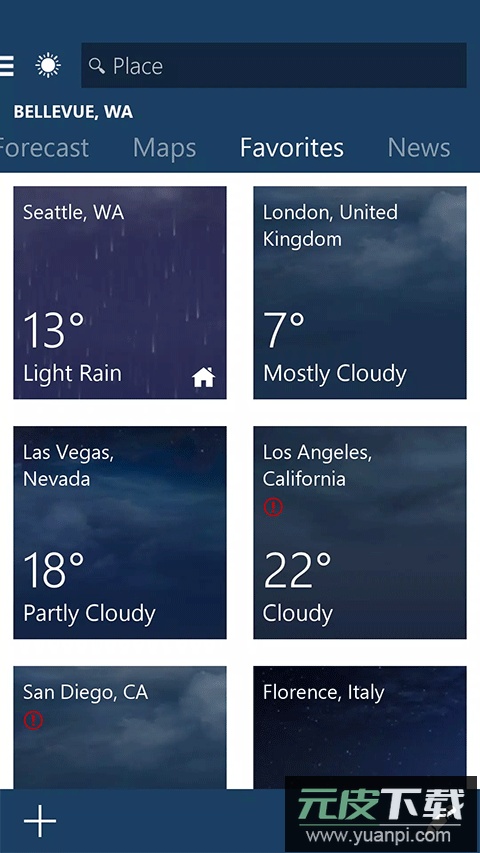微软天气app截图3