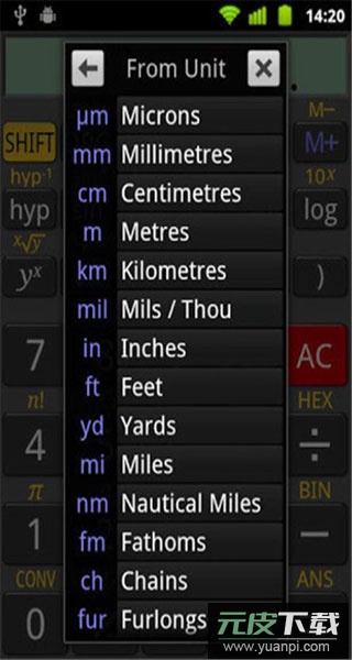 万能科学计算器app(RealCalc)截图4