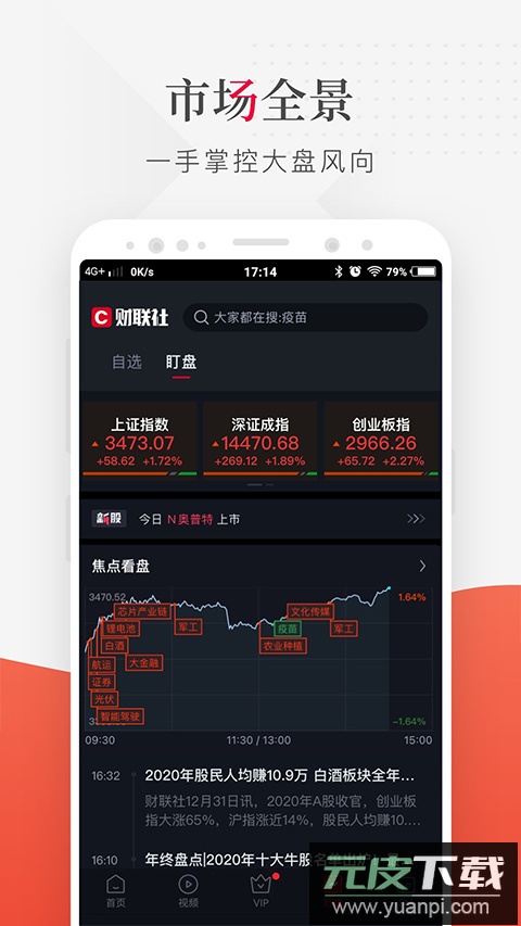 财联社app官方版截图2