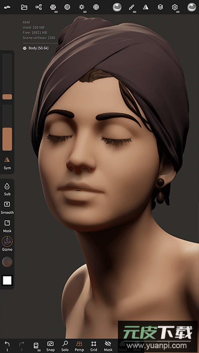 nomad3d建模app截图4
