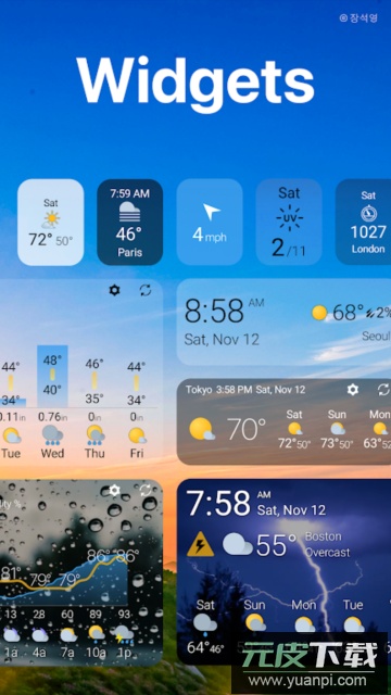 天气和微件(Weawow)app安卓版截图2