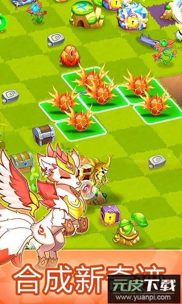 萌物大乱斗合成消除解谜截图1