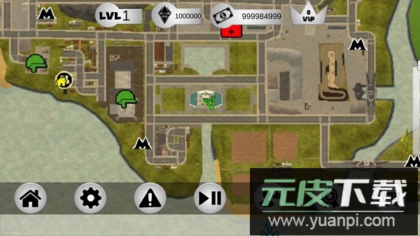 蜘蛛火柴人绳索英雄2无限金币钻石版截图2