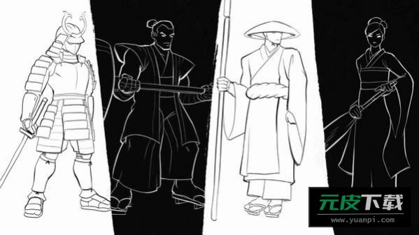 黑白武士道游戏截图3
