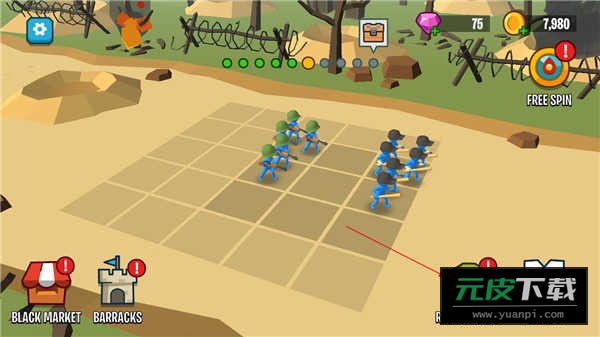 火柴人战争部队无限金币(StickArmy)截图6
