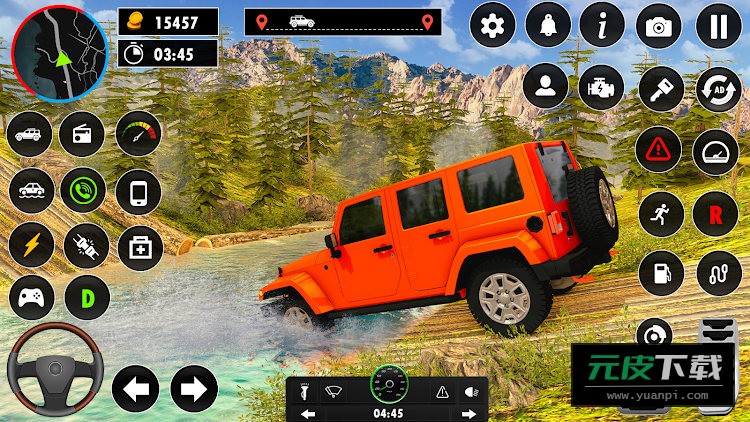 吉普驾驶模拟越野Jeepdrivingsimoffroadgames游戏截图1