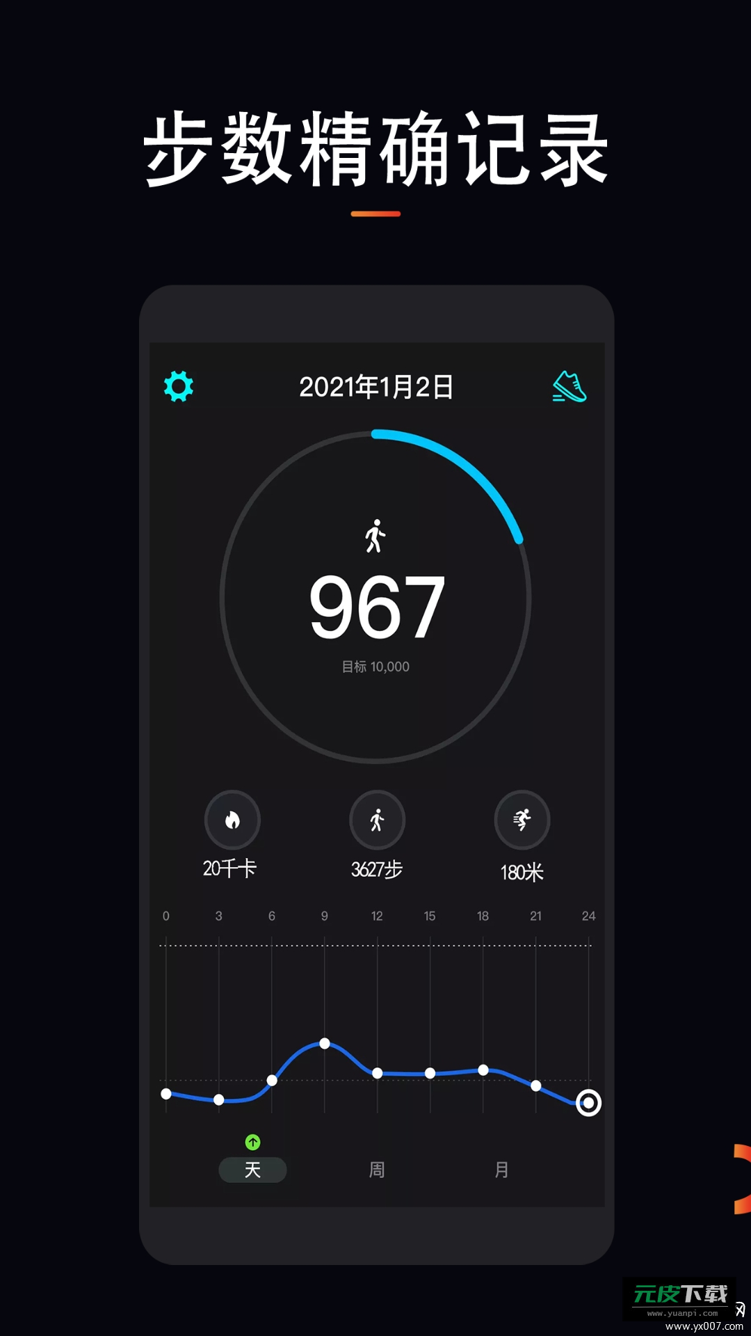 运动跑步计APP精准记录版截图4
