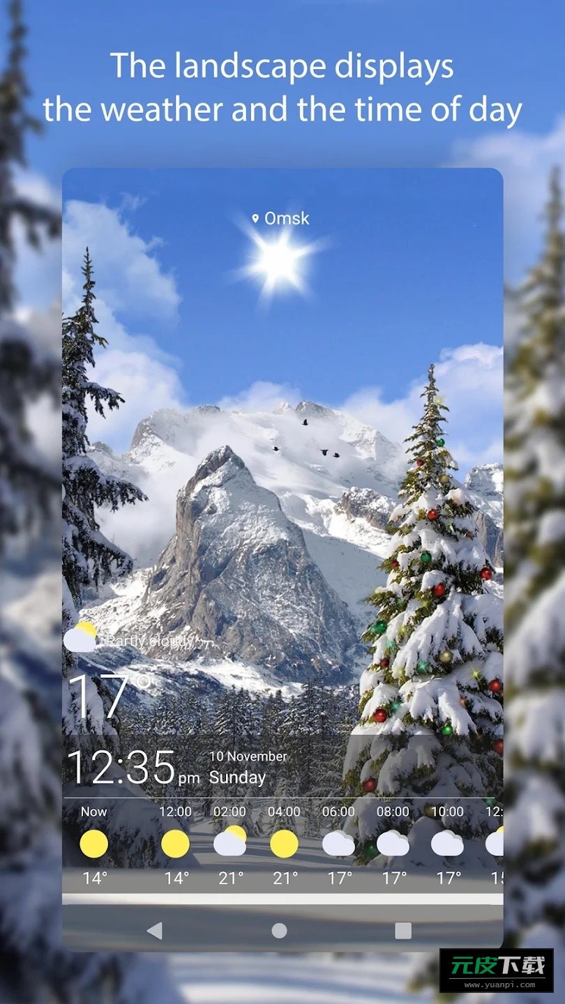 天气动态壁纸(WeatherLiveWallpapers)截图1
