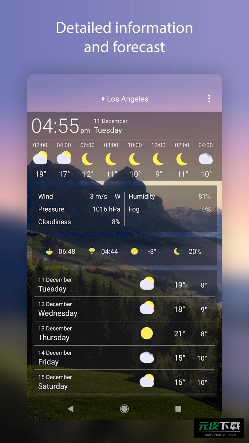 天气动态壁纸(WeatherLiveWallpapers)截图2