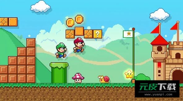 超级罗比兄弟游戏(SuperRobbyBros)截图2