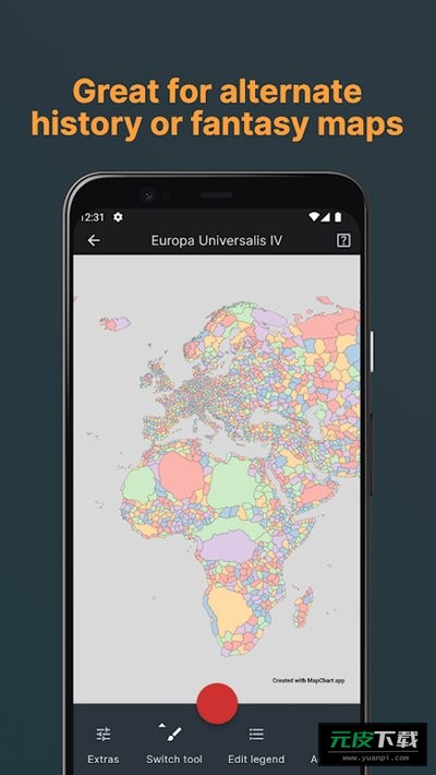 mapchart地图填色截图4