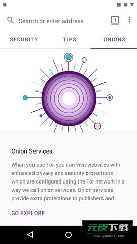 tor brower截图2