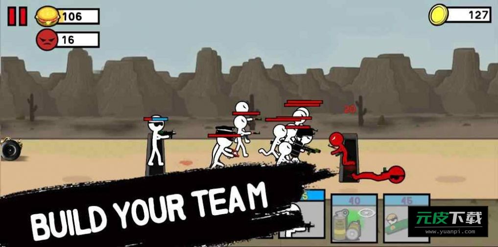 火柴人战役二战游戏(StickmanArmy)截图3