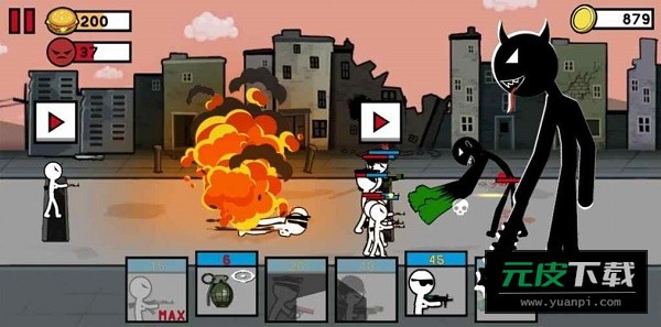火柴人战役二战游戏(StickmanArmy)截图4